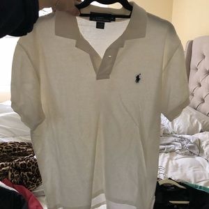 White Ralph Lauren polo